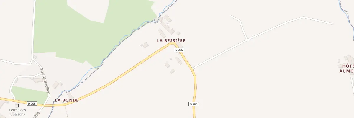 Plan du 12 La Bessiere aux Pieux