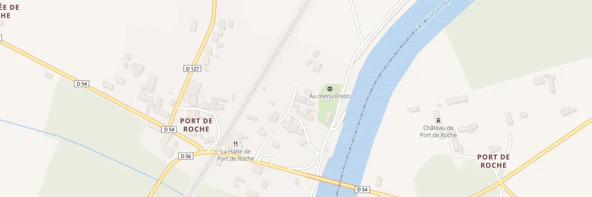 Plan du 31 Port de Roche à Langon