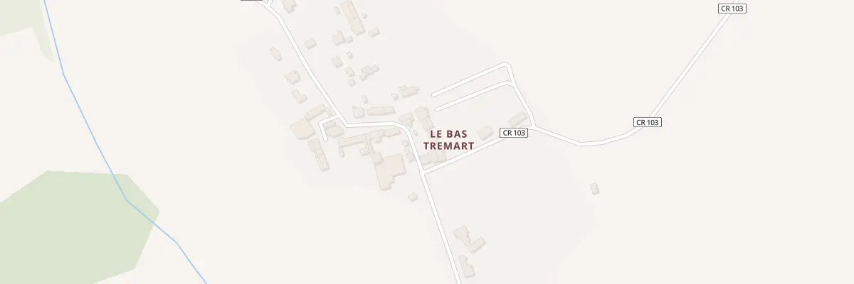 Plan du 31 Le Bas Tremart à Plessé