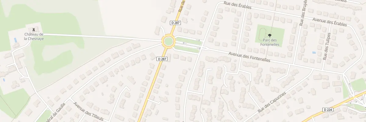 Plan du 7 Av des Fontenelles à Mordelles