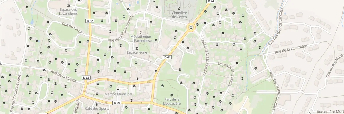 Plan du 6 Rue de Blossac à Goven