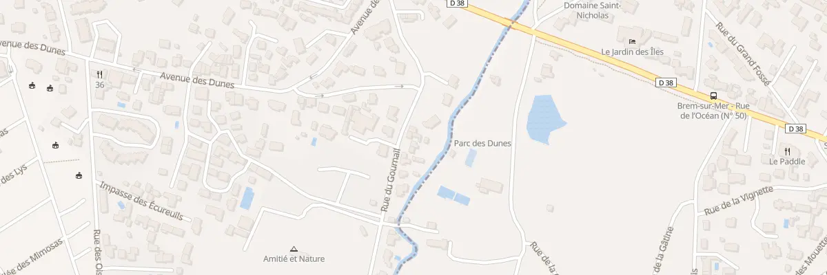 Plan du 16 Rue du gournail à Bretignolles-sur-Mer