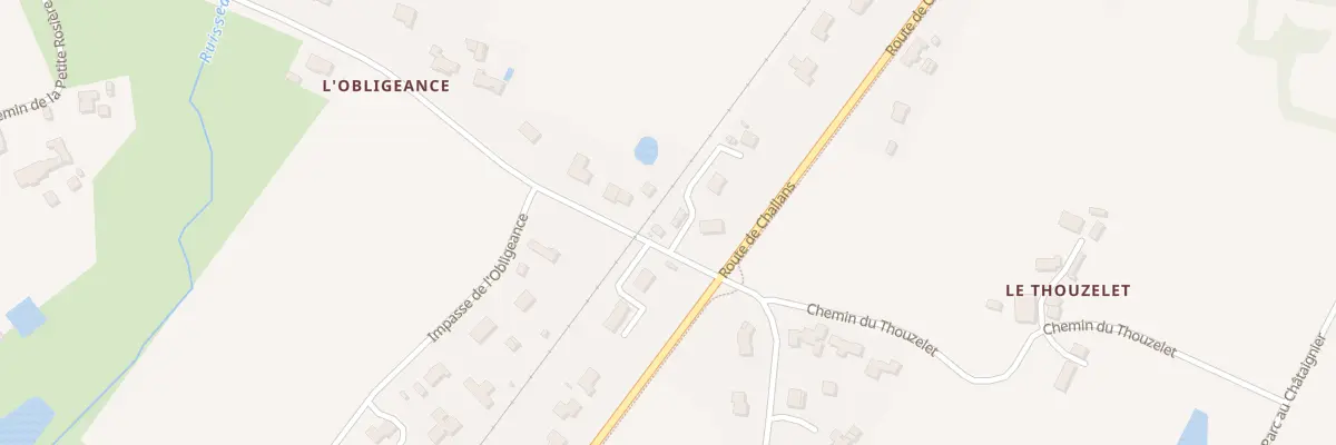Plan du 4 Rte de Chagnon à La Garnache