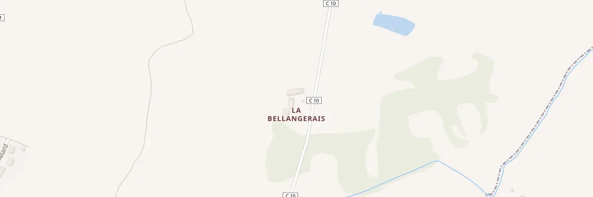 Plan du 9 La Bellangerais à La Chapelle-Chaussée
