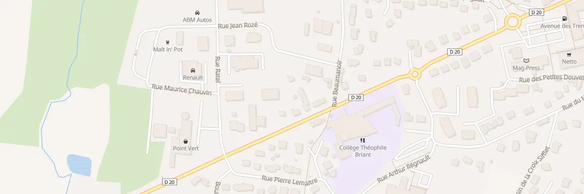 Plan du 46B Av des Trente à Tinténiac