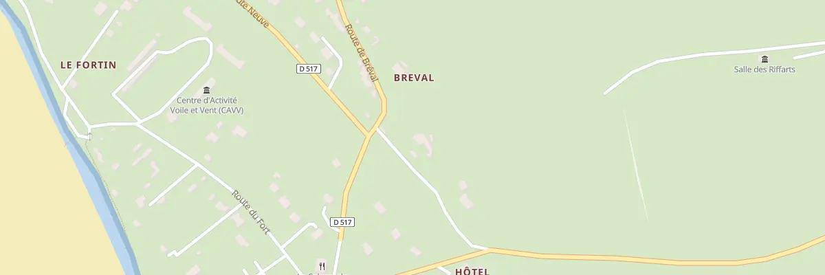 Plan du 5 Breval aux Pieux