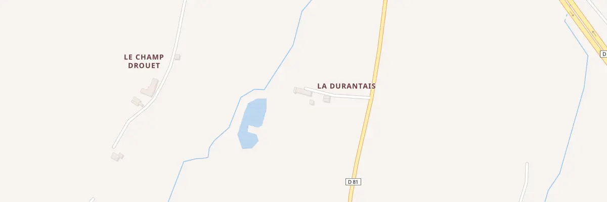 Plan du 1 La Durantais à Saint-Brieuc-des-Iffs