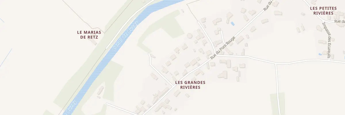 Plan du 15Q Les Grandes Rivieres à Rouans