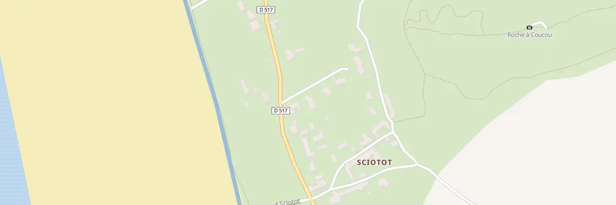 Plan du 2 Les Tetettes aux Pieux