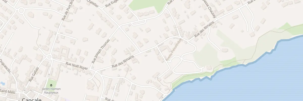 Plan du 14 Rue des Rimains à Cancale