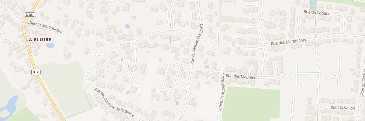 Plan du 56 Rue du Moulin des Brefs à Challans
