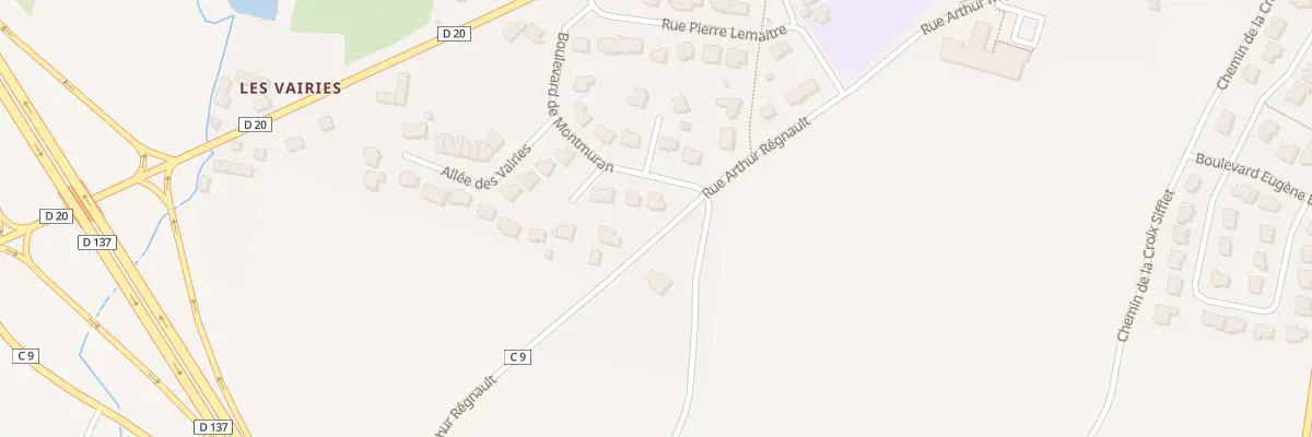 Plan du 15 Rue Arthur Régnault à Tinténiac
