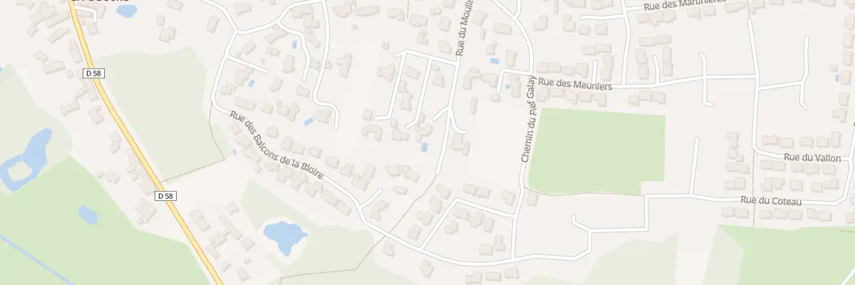 Plan du 63A Rue du Moulin des Brefs à Challans
