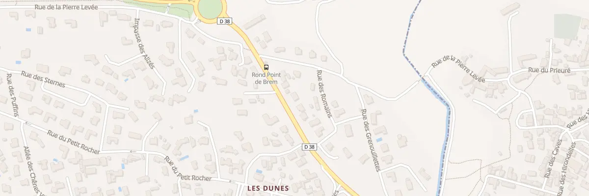 Plan du 9 Rue du pont de brem à Bretignolles-sur-Mer