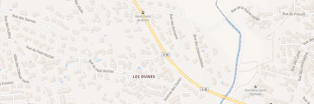 Plan du 18B Rue du pont de brem à Bretignolles-sur-Mer