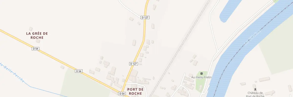 Plan du 78 Port de Roche à Langon