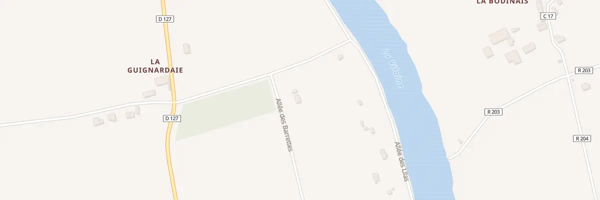 Plan du 3 All des Barrettes à Guipry-Messac