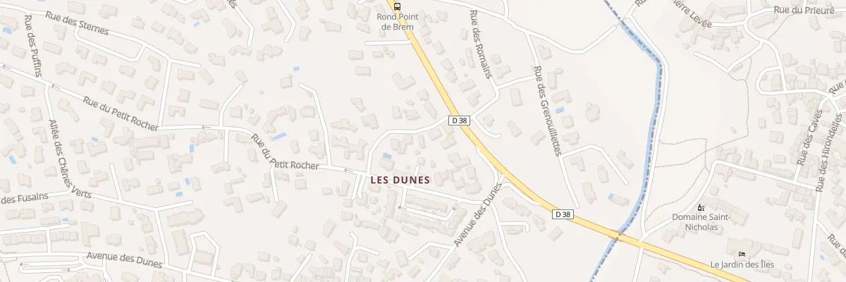 Plan du 8 Rue de la carrière à Bretignolles-sur-Mer