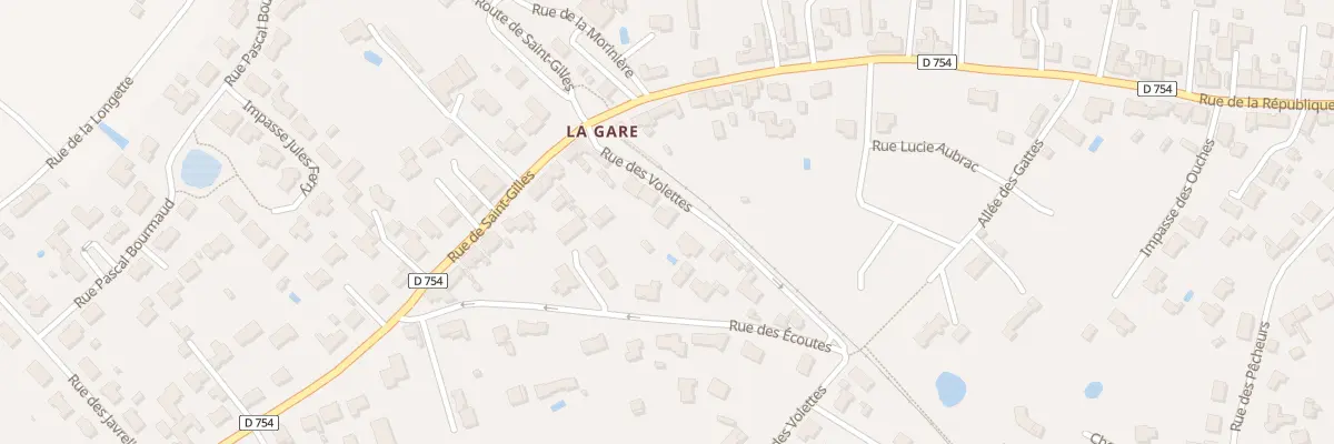 Plan du 76 Rue des volettes à Commequiers