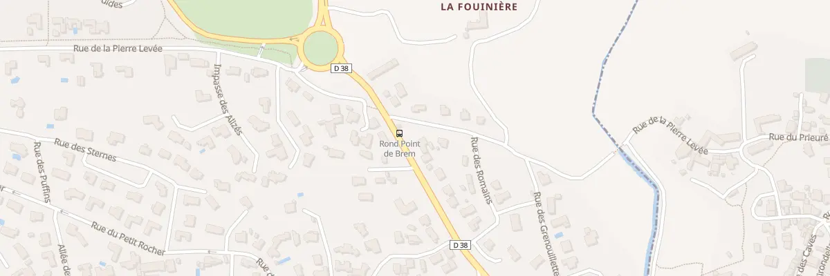 Plan du 7 Rue du pont de brem à Bretignolles-sur-Mer