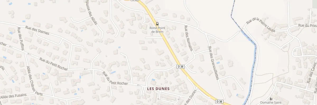 Plan du 14 Rue du pont de brem à Bretignolles-sur-Mer