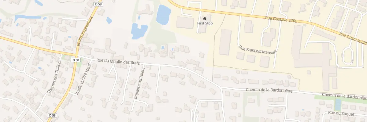 Plan du 29 Rue du Moulin des Brefs à Challans