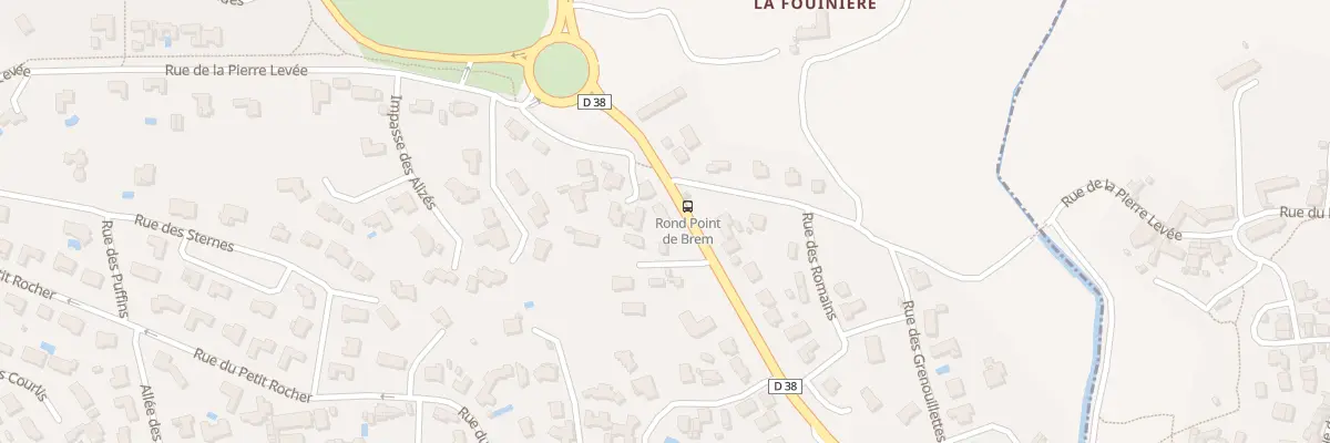 Plan du 4 Rue du pont de brem à Bretignolles-sur-Mer