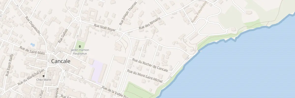 Plan du 4 Rue Théodore Botrel à Cancale