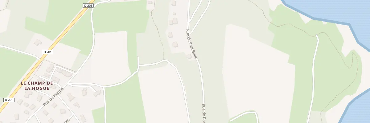 Plan du 9003 Rue de Port-Briac à Cancale