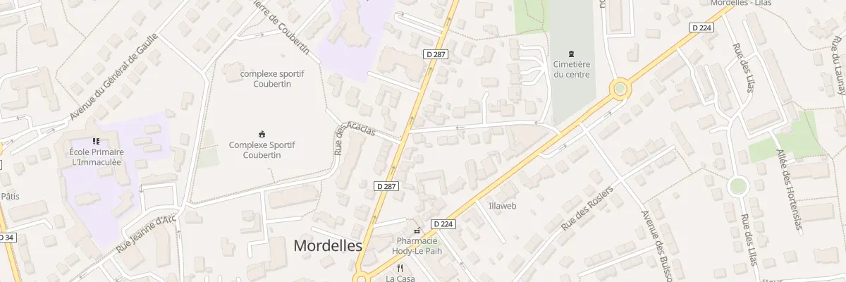 Plan du 9 Rue de la Libération à Mordelles