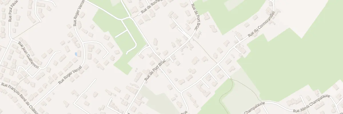 Plan du 36 Rue de Port-Briac à Cancale