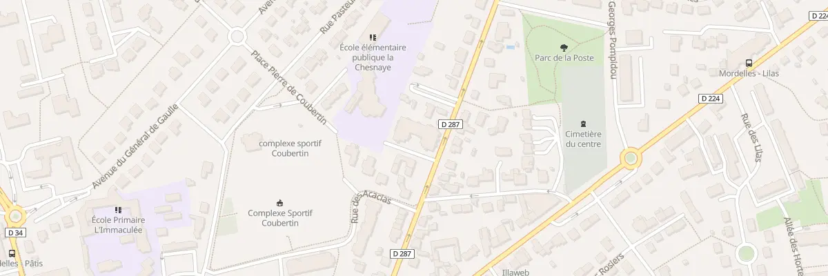 Plan du 22 Rue de la Libération à Mordelles