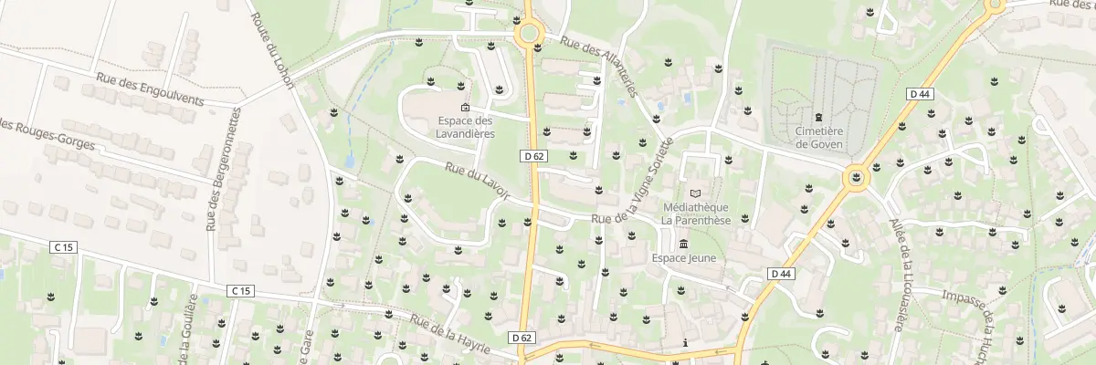 Plan du 3 Rue de la Vigne Soriette à Goven