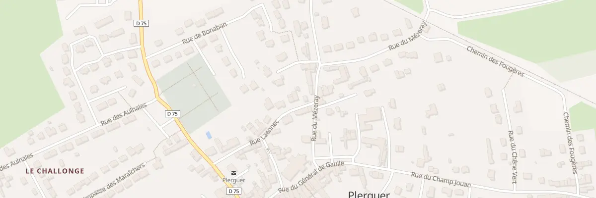 Plan du 27 Rue Laennec à Plerguer