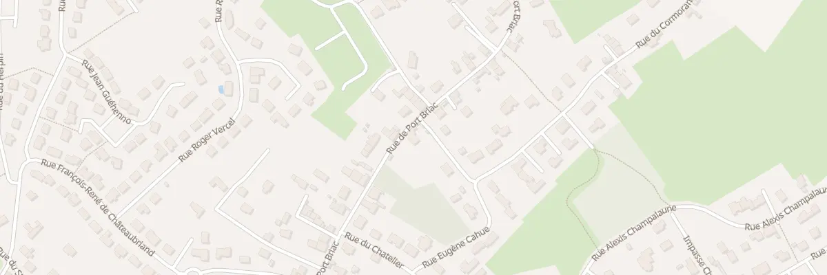 Plan du 30 Rue de Port-Briac à Cancale