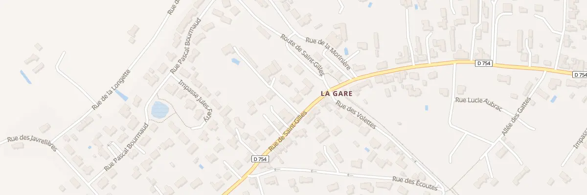 Plan du 58 Rue de saint-gilles à Commequiers