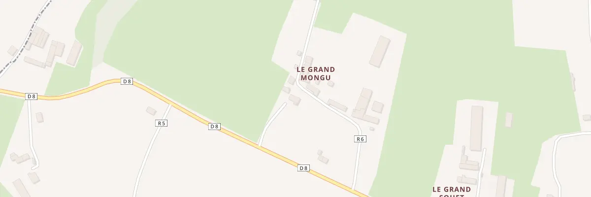 Plan du 5479 Le Grand Mongu à Roz-Landrieux