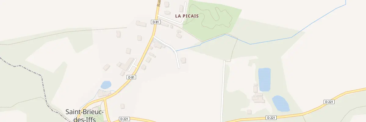 Plan du 5141 Le Bourg à Saint-Brieuc-des-Iffs