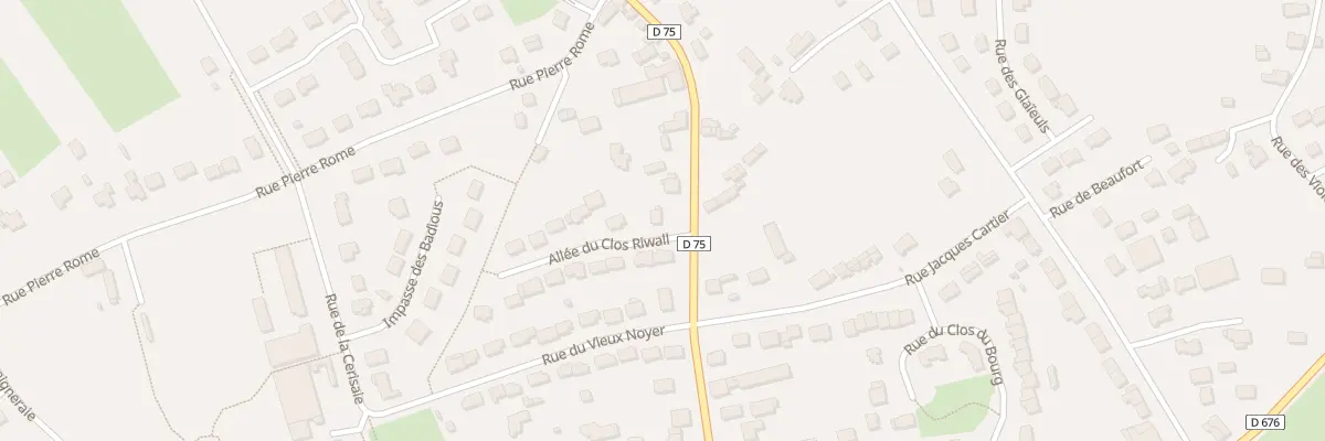 Plan du 18 Rue de la Libération à Plerguer