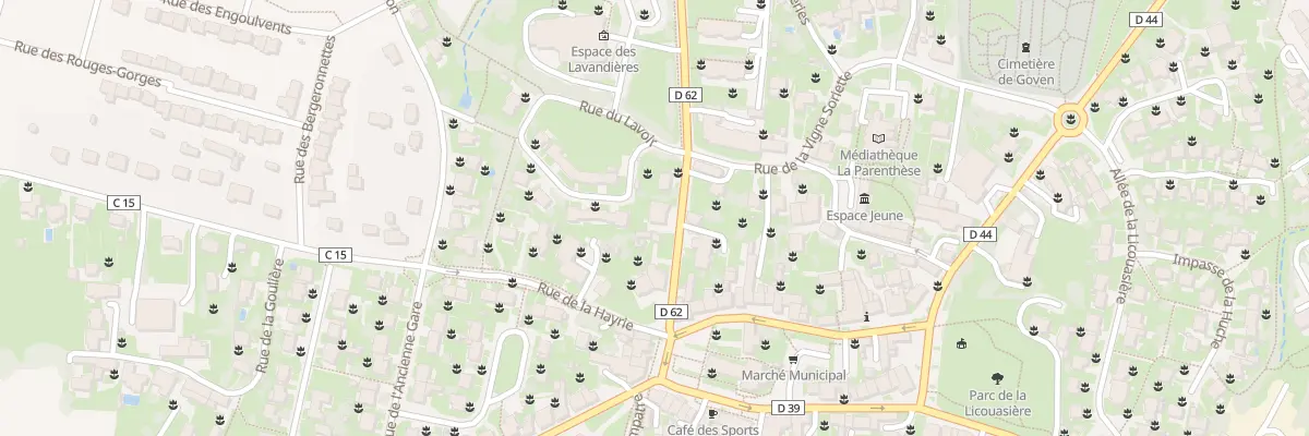 Plan du 5 Rue Emile Gernigon à Goven