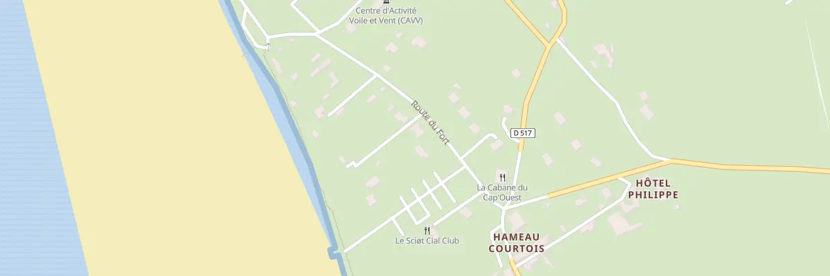Plan du 13 Route du Fort aux Pieux