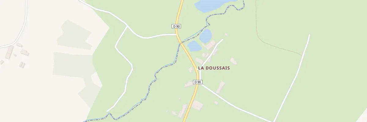 Plan du 8 La Doussais à Malville