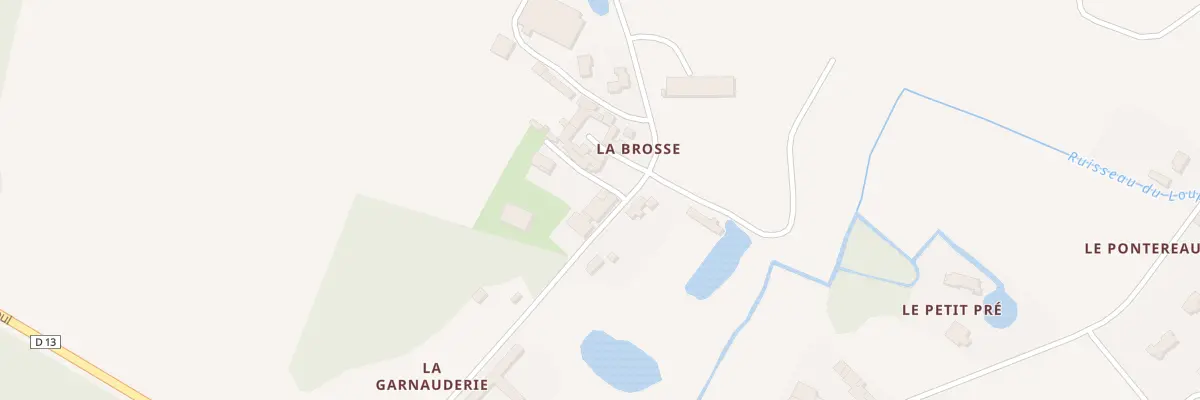 Plan du 327 La Brosse à Villeneuve-en-Retz