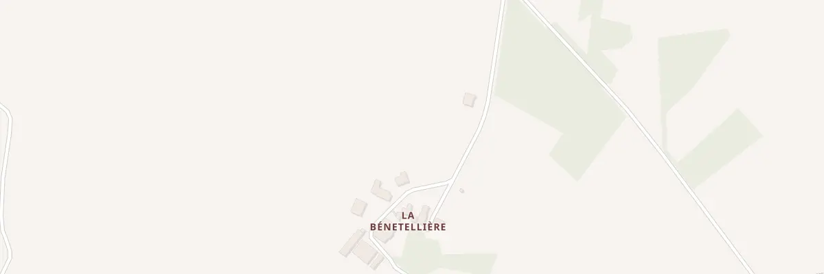 Plan du 12 La Beneteliere à Saint-Révérend