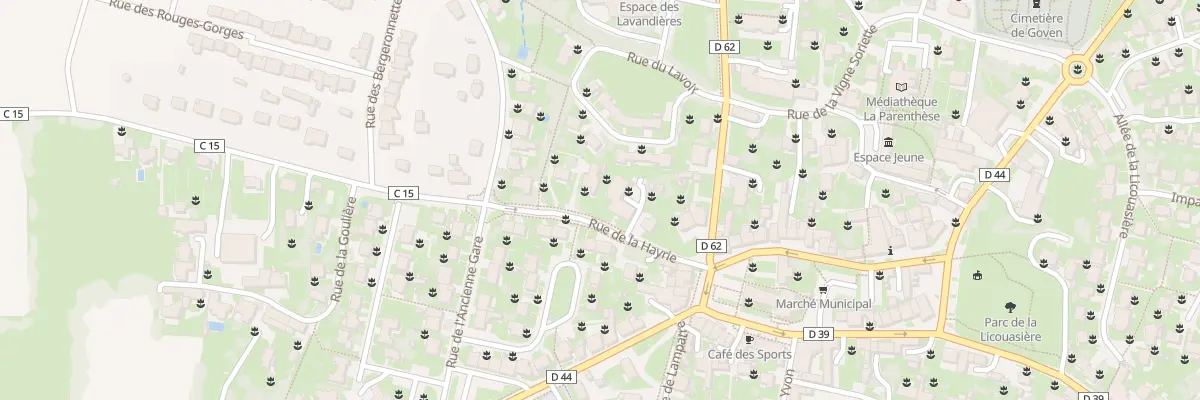 Plan du 4 Rue de la Hayrie à Goven