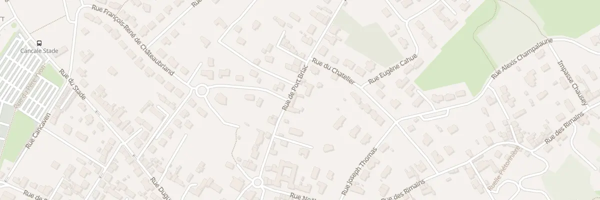Plan du 14B Rue de Port-Briac à Cancale