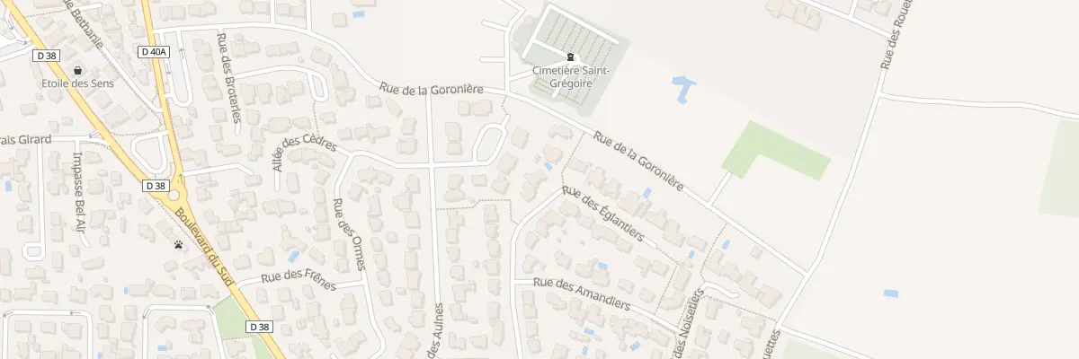 Plan du 16 Rue des églantiers à Bretignolles-sur-Mer