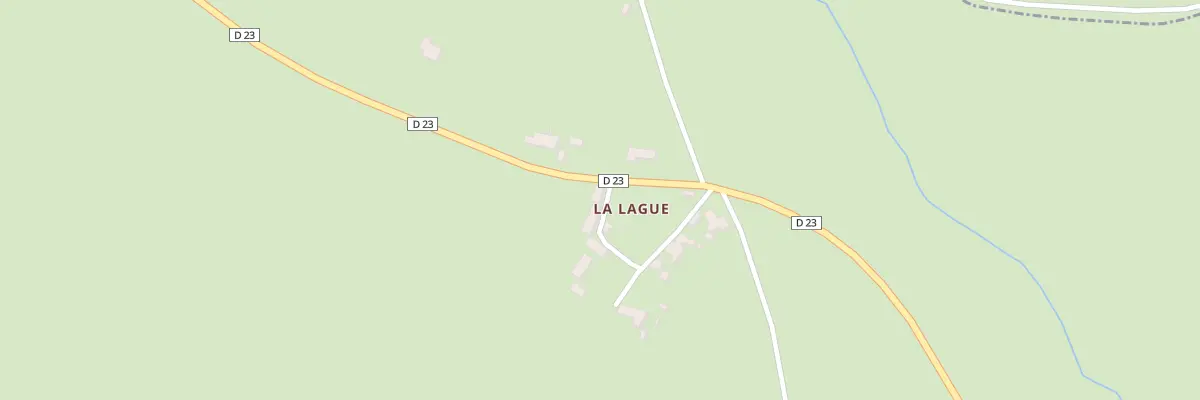 Plan du 19 La Lague à Tréauville