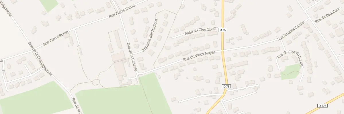 Plan du 14 Rue du Vieux Noyer à Plerguer