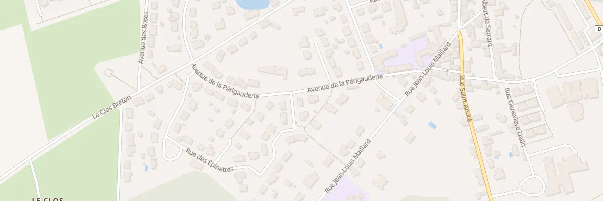 Plan du 2 Rue des Epinettes à Bouvron